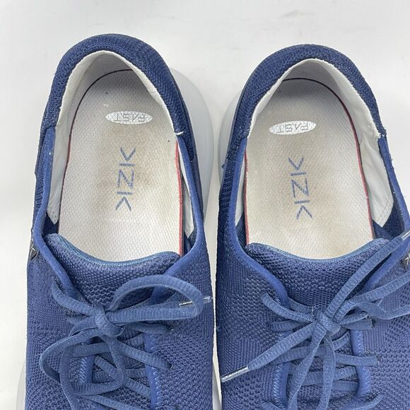 Kizik Madrid Eco-Knit Shoes Mens 13 W Wide Blue Hands Free Lightweight Sneakers - Picture 10 of 16